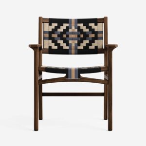 Chontales Dining Chair w/ Armrests | Colonial Pattern