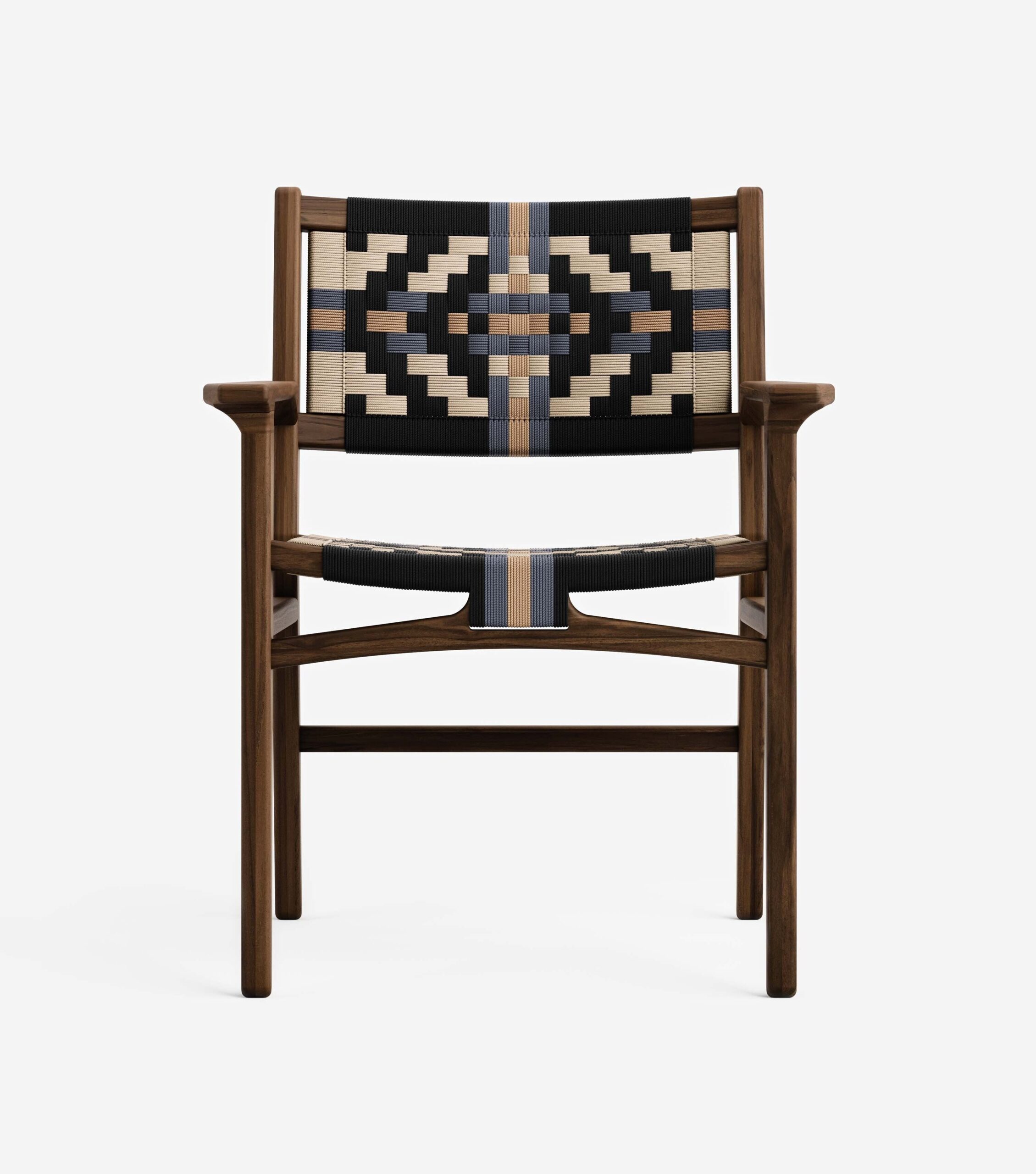 Chontales Dining Chair w/ Armrests | Colonial Pattern