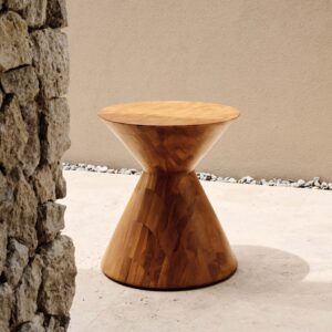Alternative view of Trompo Side Table