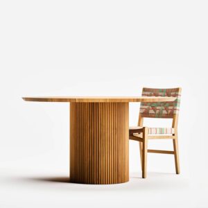 Alternative view of Granada Round Dining Table