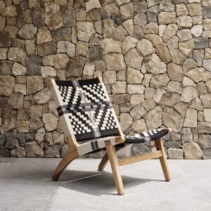Alternative view of Masaya Lounge Chair | Colonial Pattern