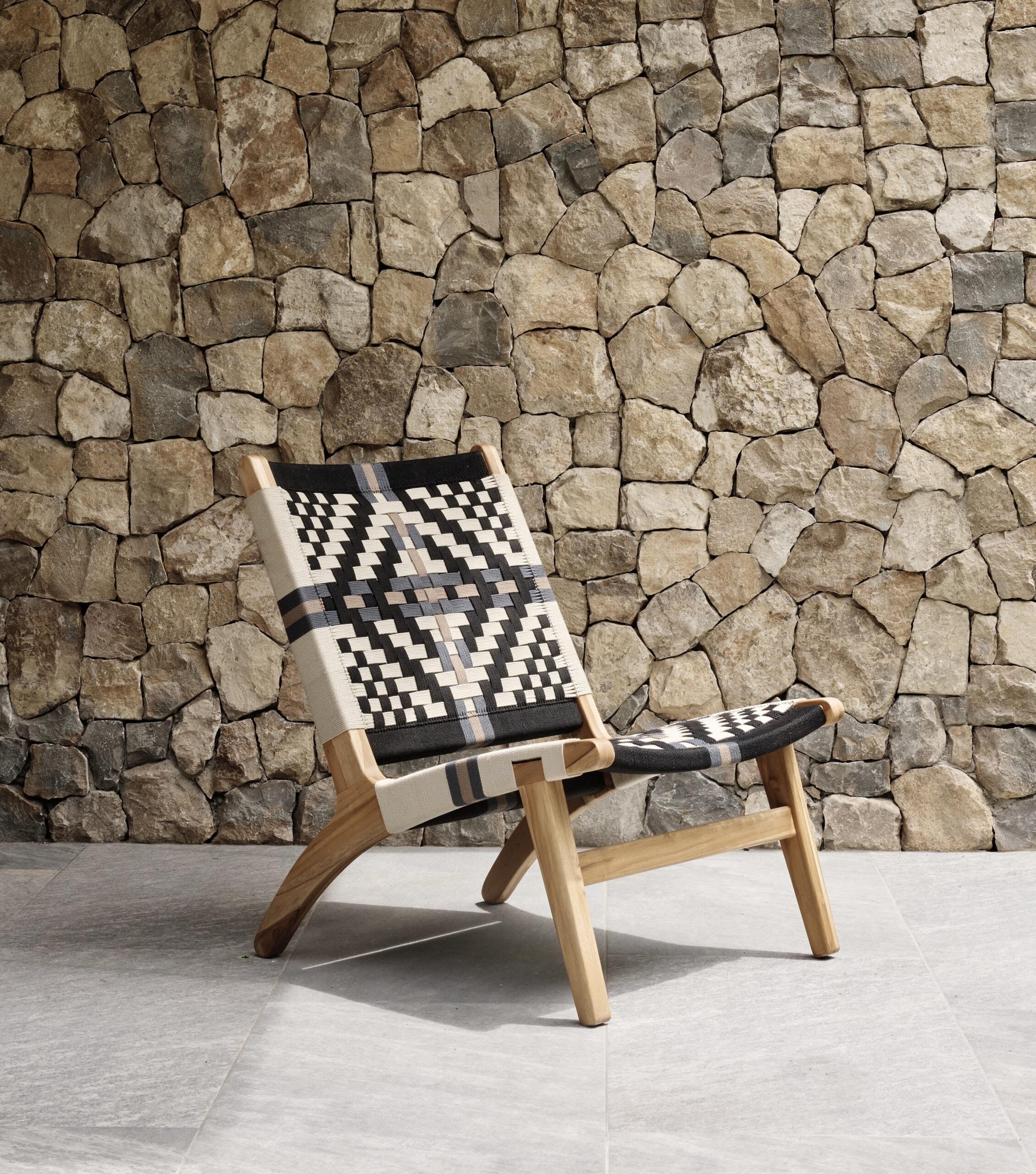 Masaya Lounge Chair | Colonial Pattern - Image 2