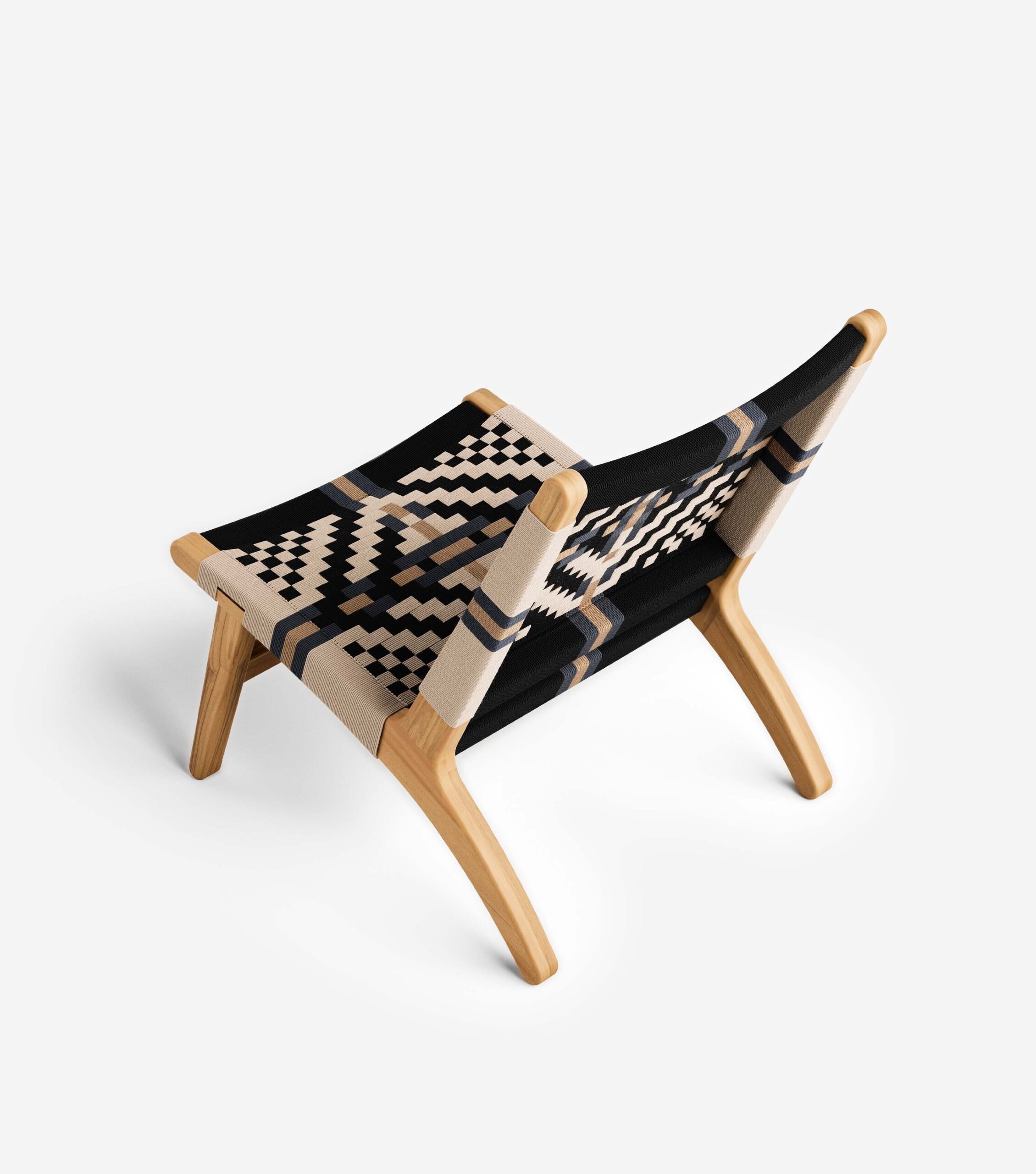 Masaya Lounge Chair | Colonial Pattern - Image 4