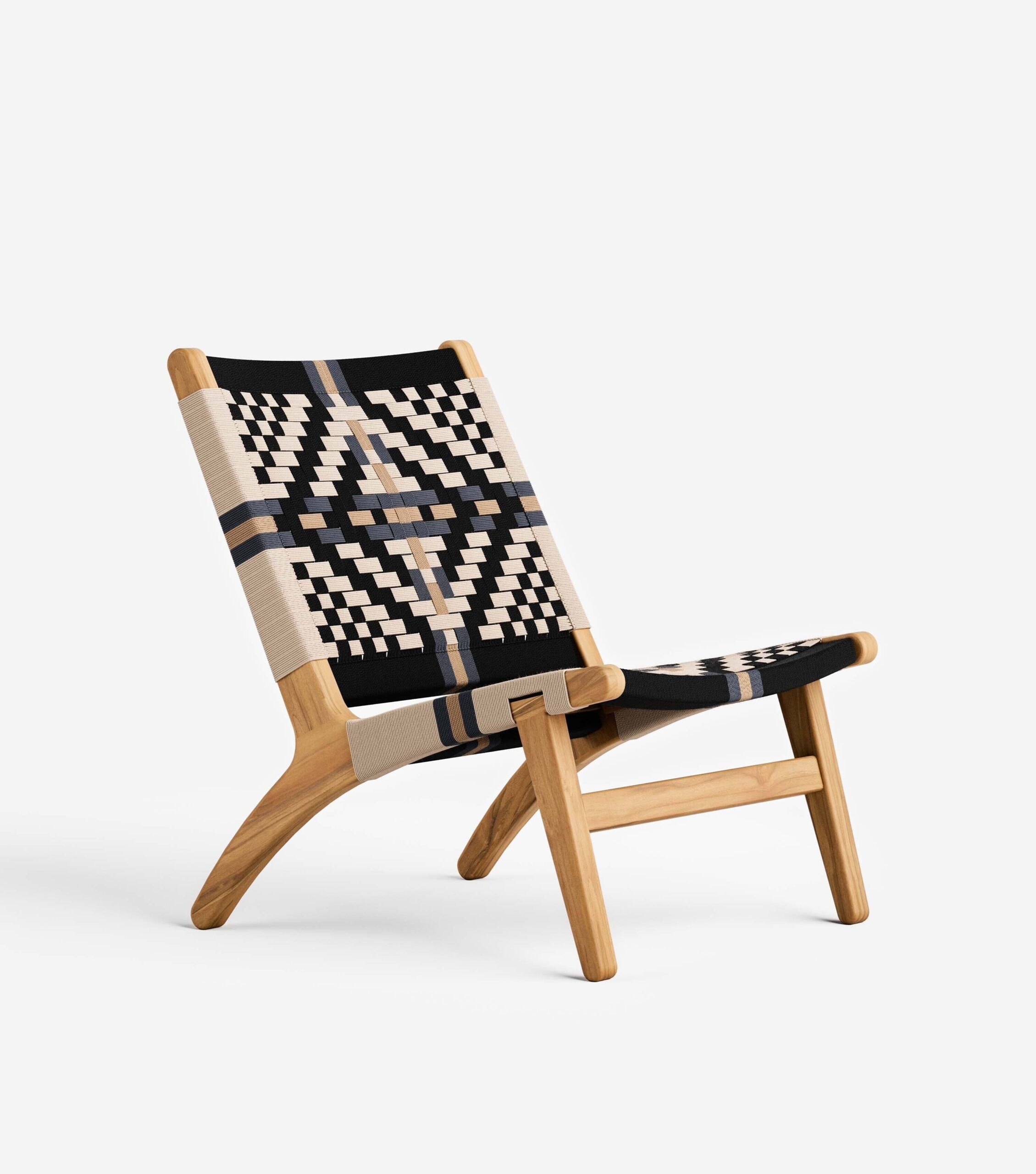 Masaya Lounge Chair | Colonial Pattern