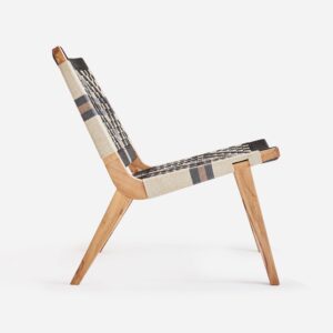 Alternative view of Casares Lounge Chair | Colonial Pattern