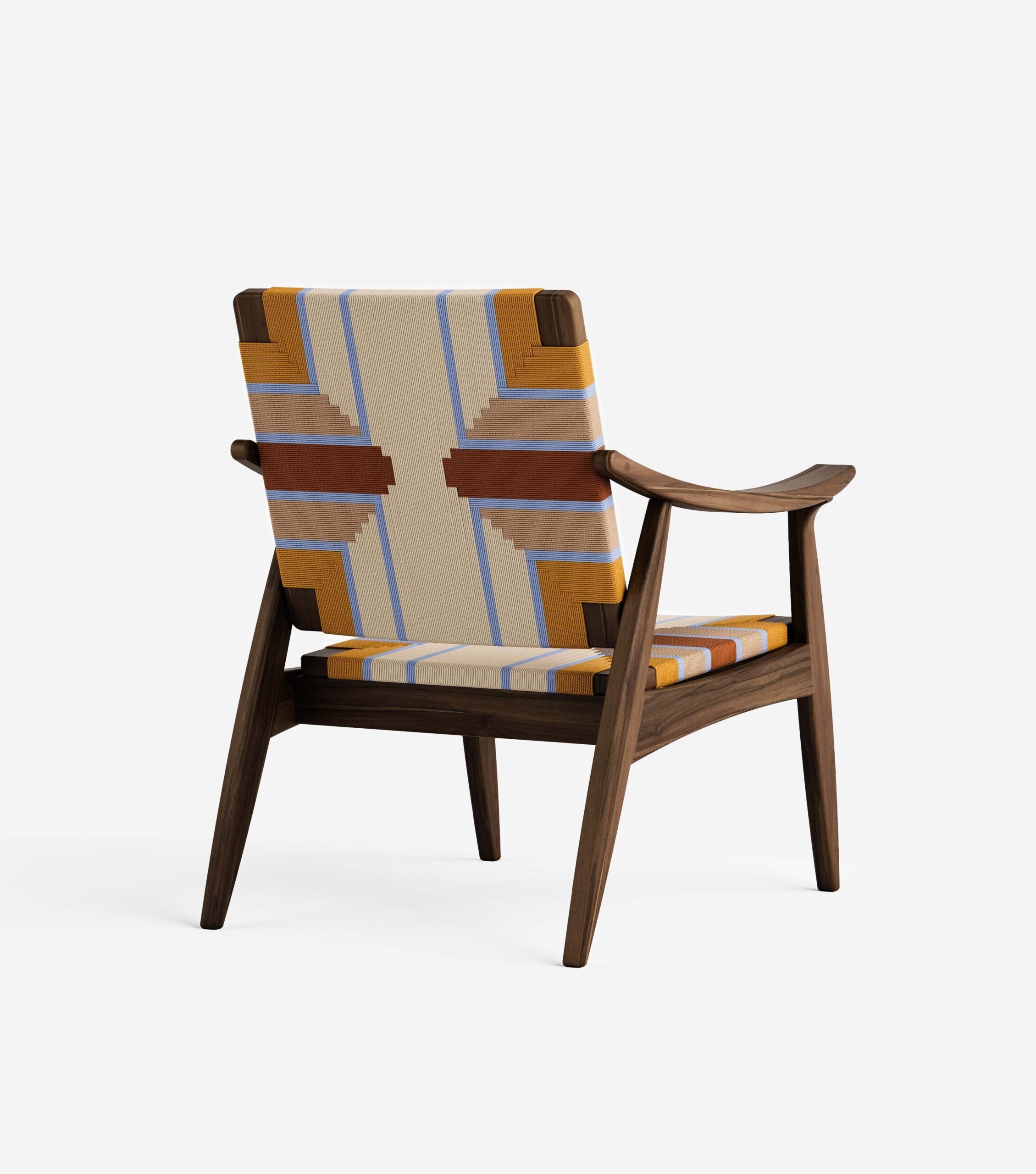 Izapa Armchair | Pearl Lagoon Pattern - Image 6