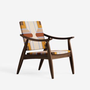 Izapa Armchair | Pearl Lagoon Pattern