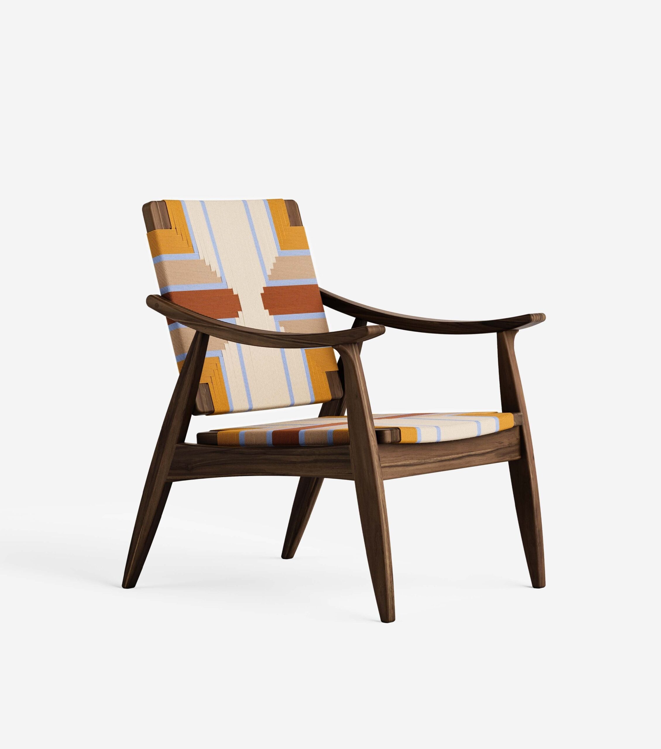 Izapa Armchair | Pearl Lagoon Pattern
