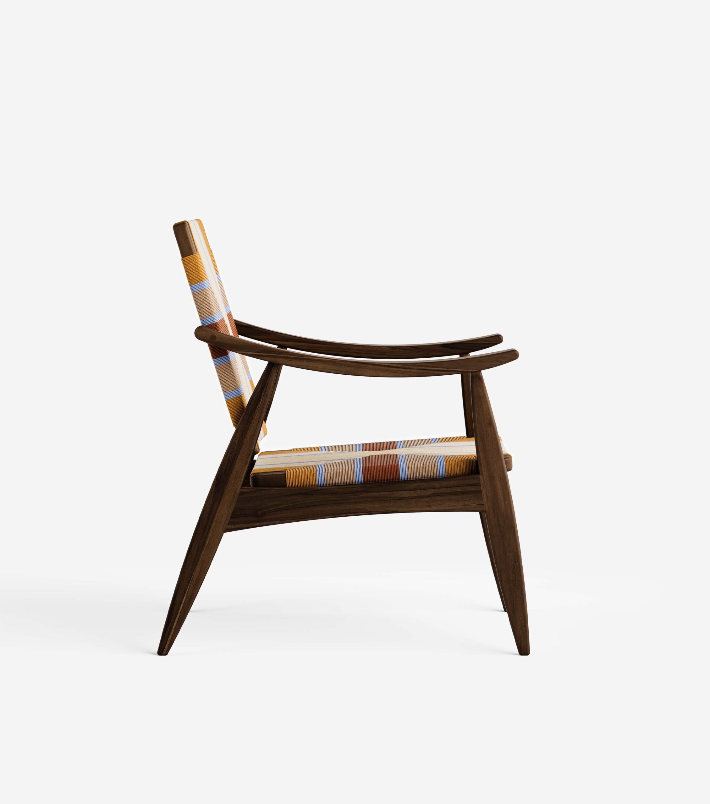 Izapa Armchair | Pearl Lagoon Pattern - Image 5