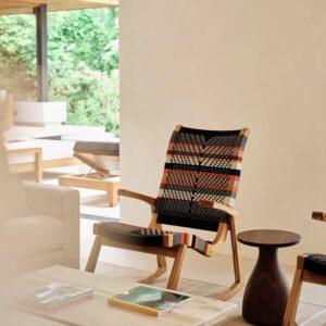 Alternative view of Amador Rocking Chair | San Geronimo Pattern