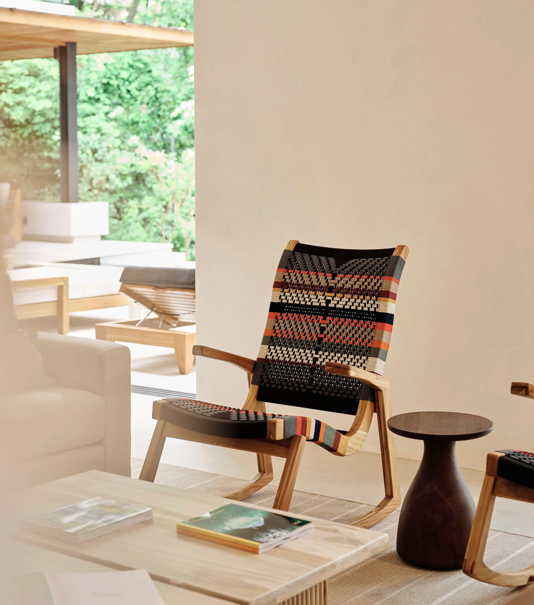 Amador Rocking Chair | San Geronimo Pattern - Image 2