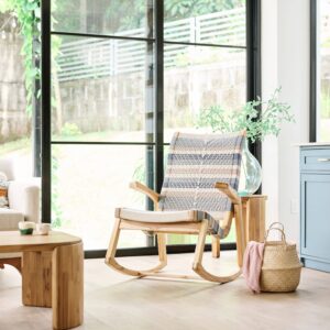 Alternative view of Amador Rocking Chair | Serena Pattern