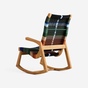 Alternative view of Amador Rocking Chair | Mot Mot Pattern