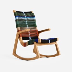 Amador Rocking Chair | Mot Mot Pattern