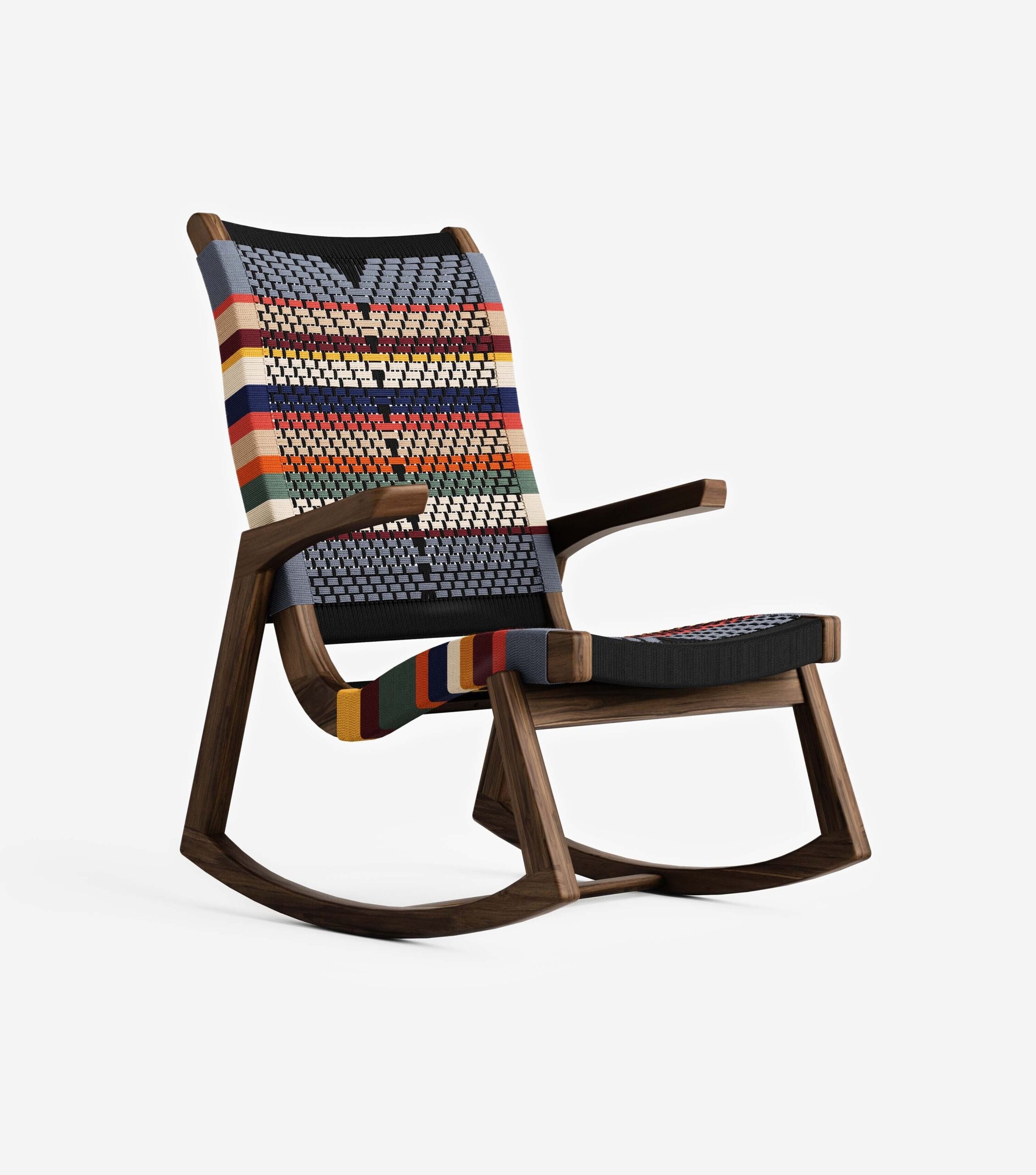 Amador Rocking Chair | San Geronimo Pattern - Image 5