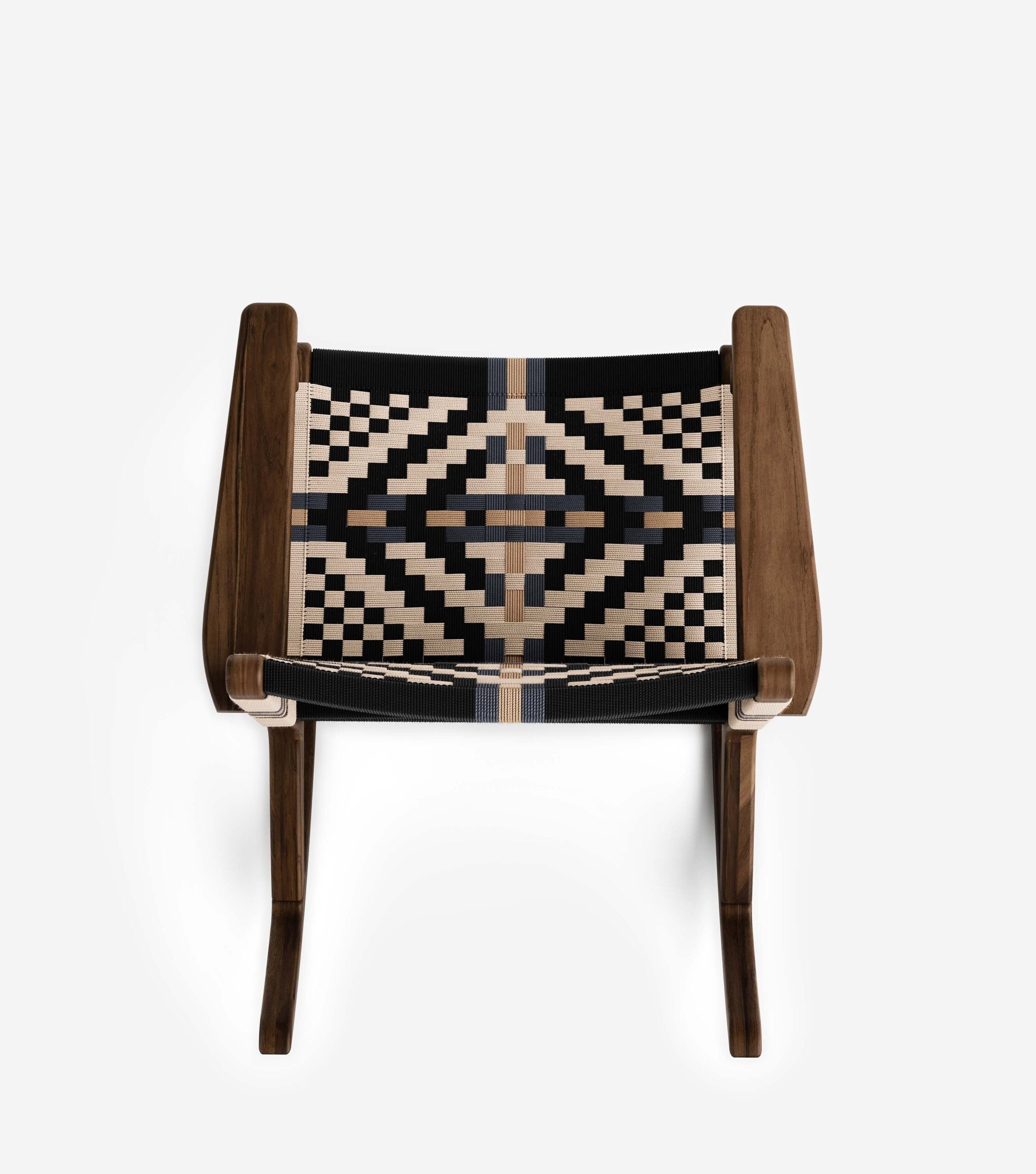Masaya Rocking Chair | Colonial Pattern - Image 3