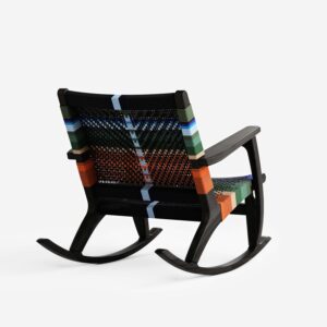 Alternative view of Masaya Rocking Chair | Mot Mot Pattern