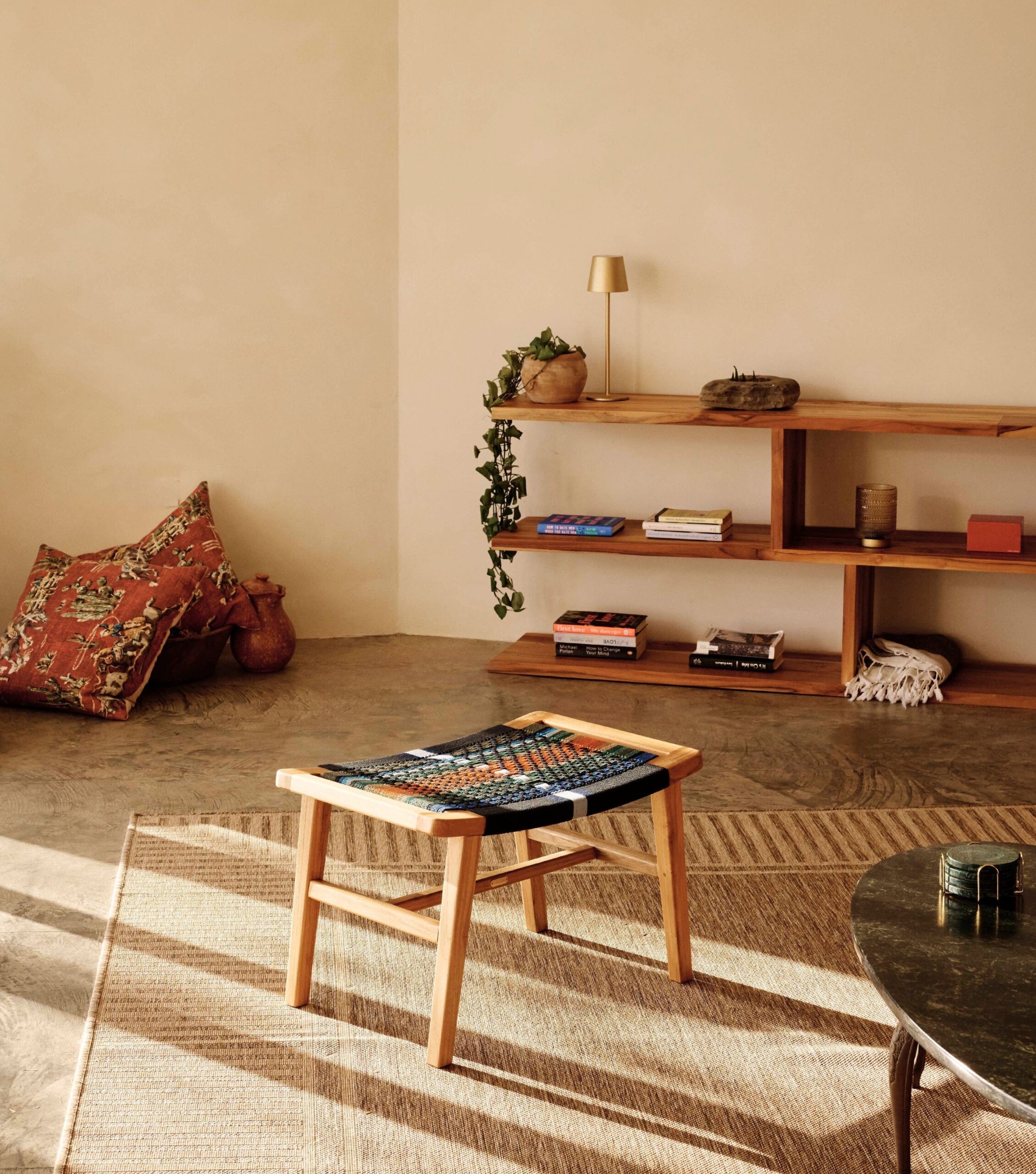 Masaya Ottoman | Mot Mot Pattern - Image 2