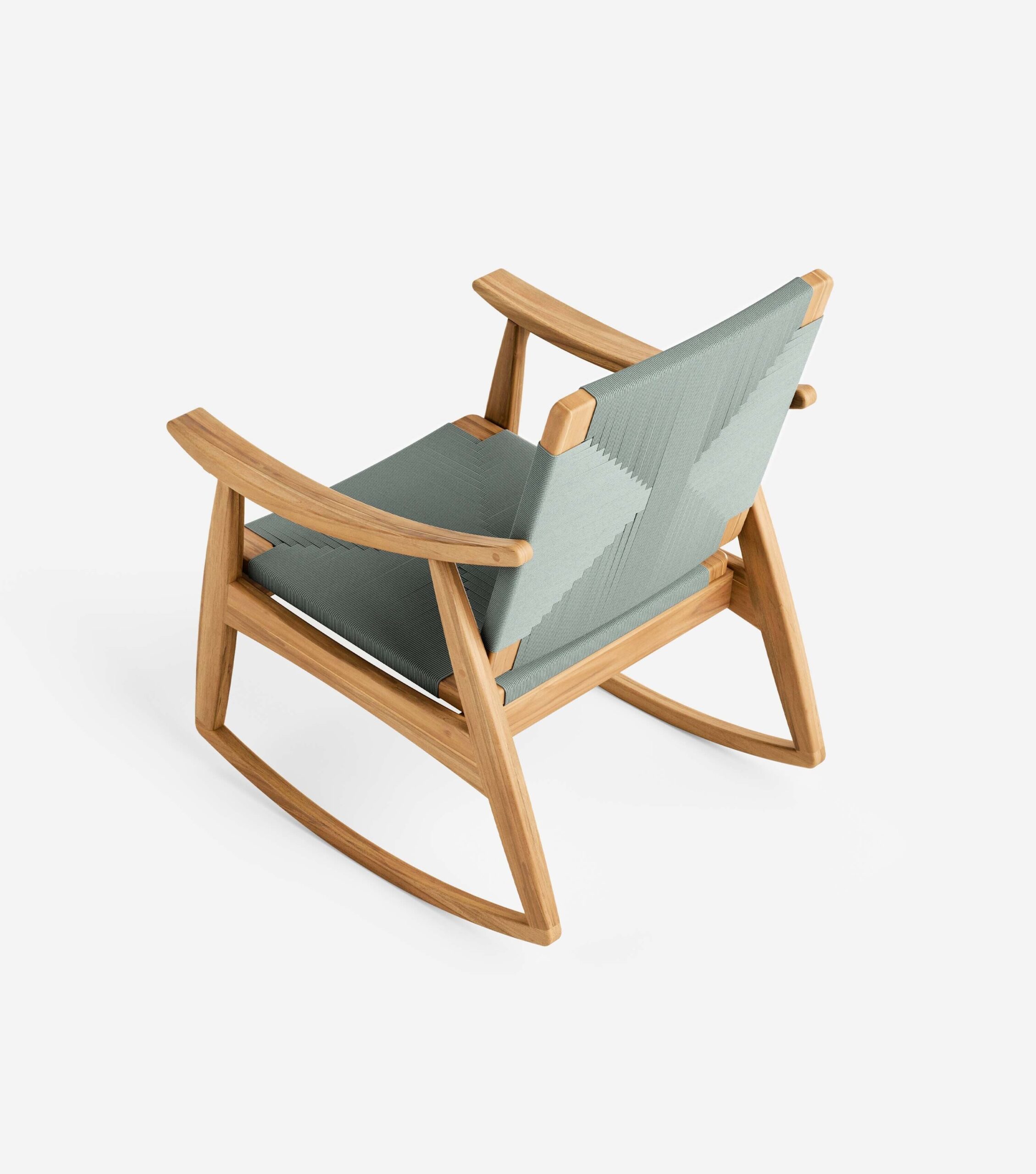 Izapa Rocking Chair | Spa Cross Braided Cord - Image 6