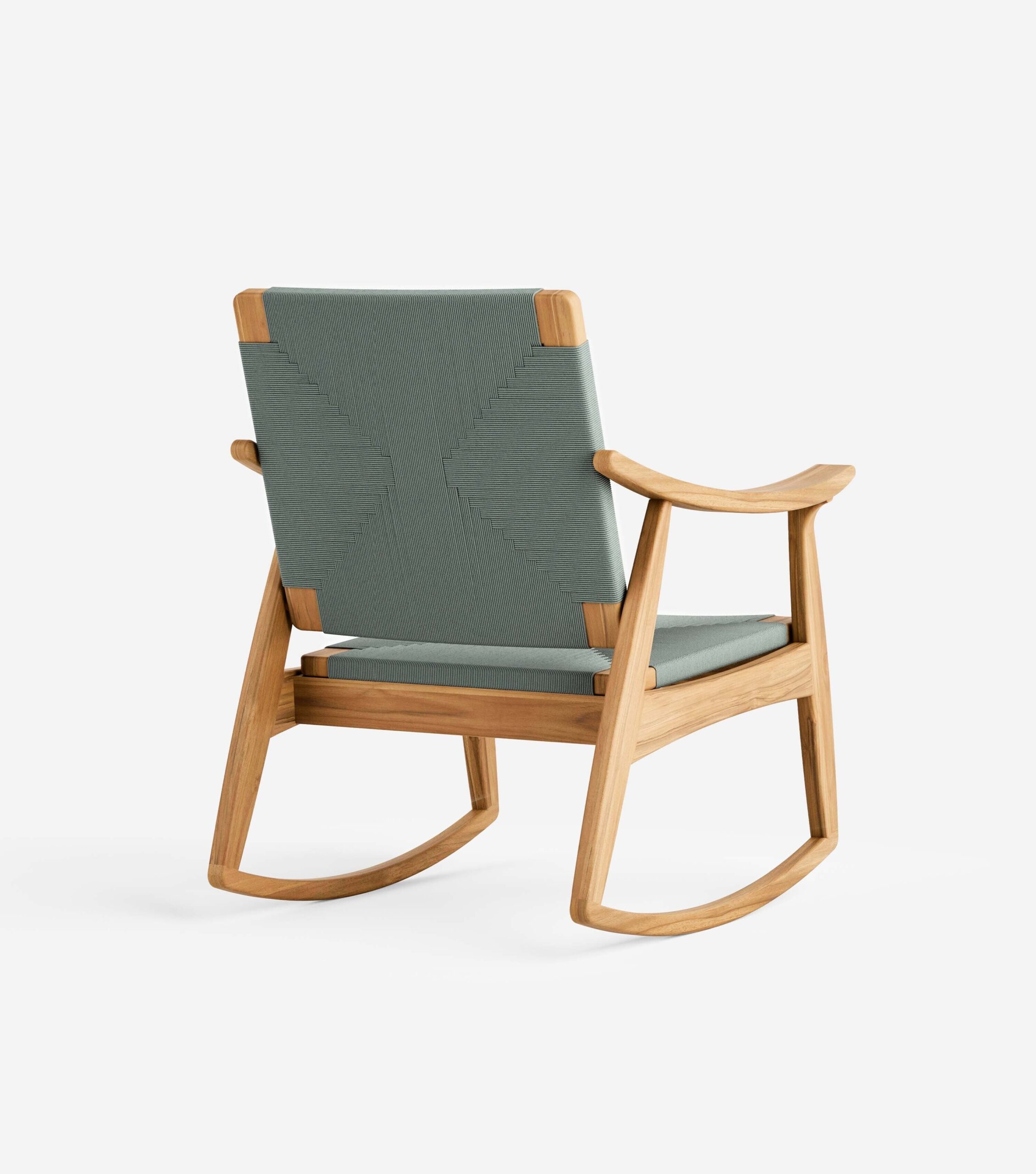 Izapa Rocking Chair | Spa Cross Braided Cord - Image 5