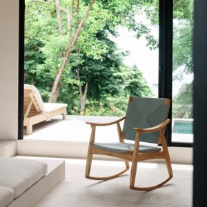 Alternative view of Izapa Rocking Chair | Spa Cross Braided Cord