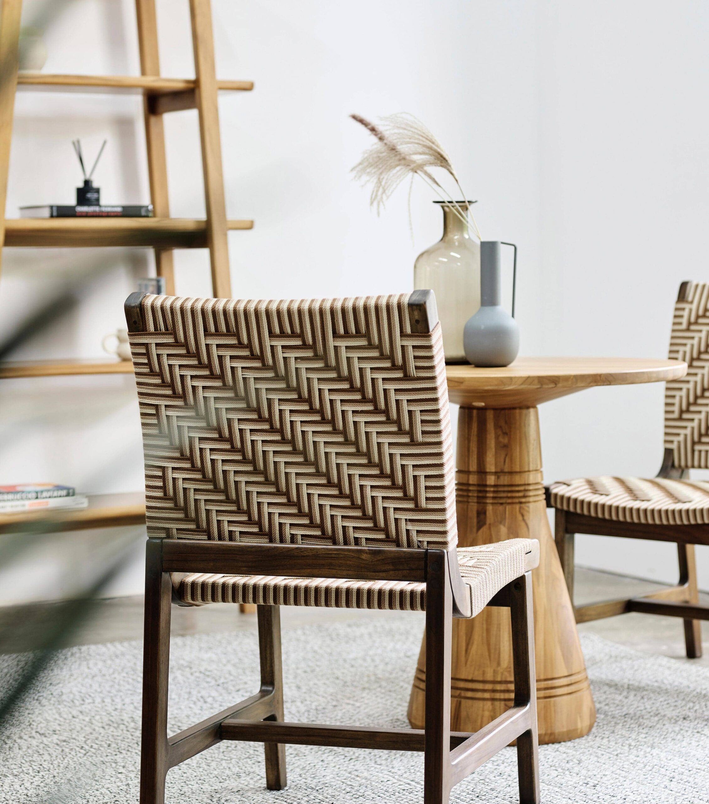 Amador Dining Chair | Terracota Pattern - Image 4